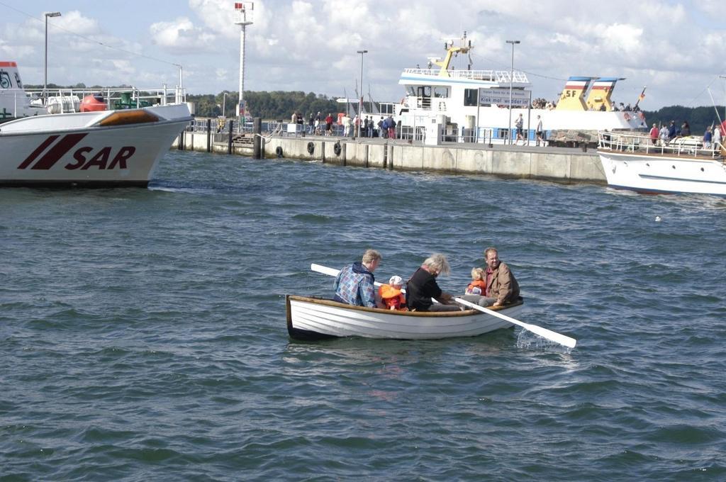 Hotel Admiral Scheer Laboe Eksteriør bilde